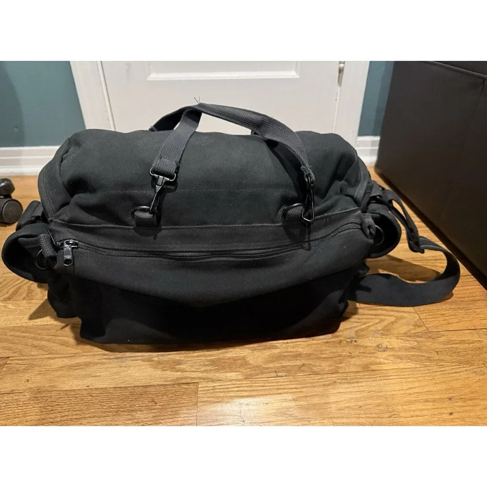 Domke F‑1X Classic Series “Little Bit Bigger” Black Canvas Shoulder Camera Bag